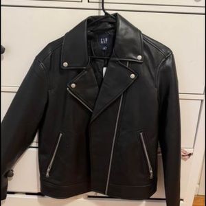GAP leather NWT Jacket size small